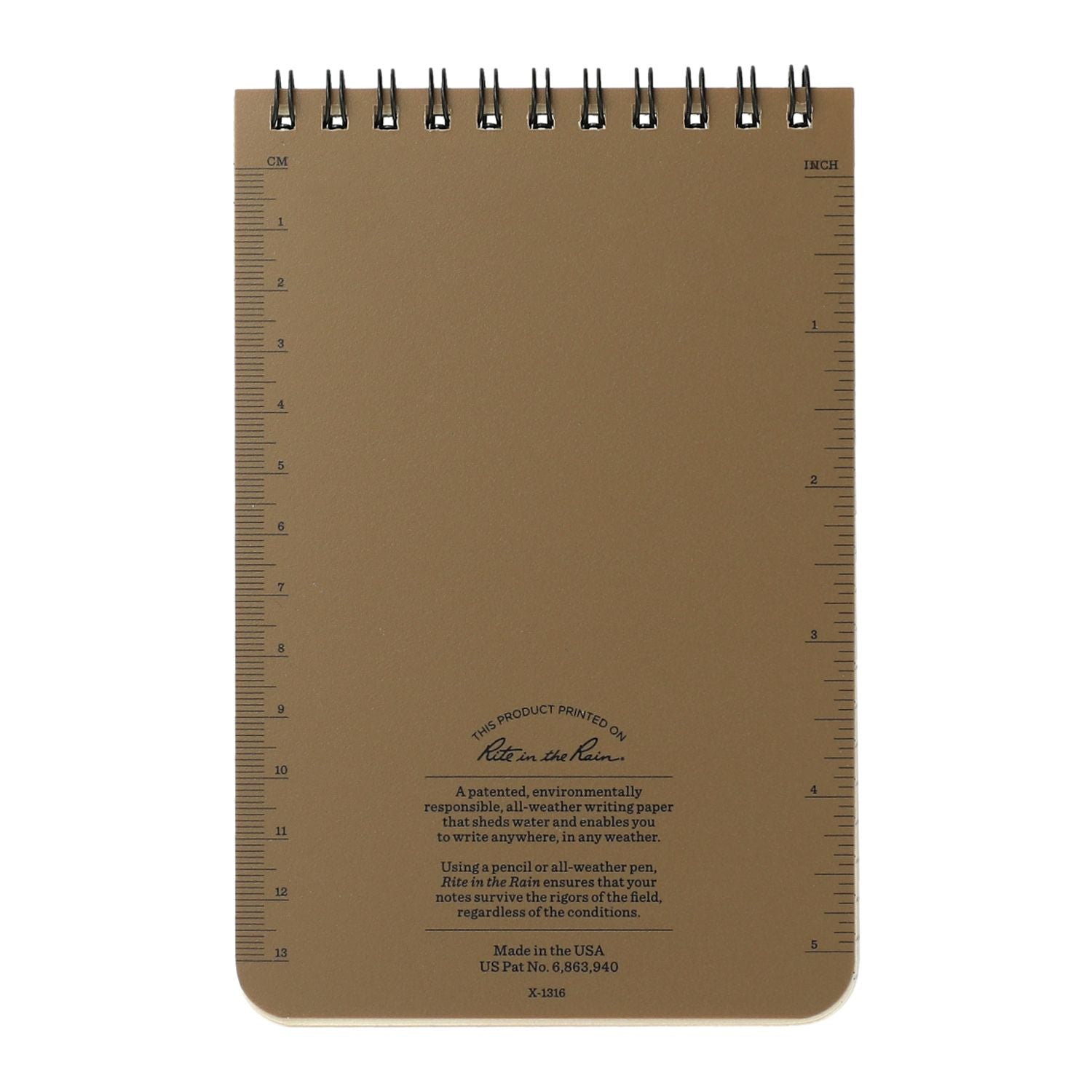 4” x 6” Rite in the Rain Top Spiral Notebook