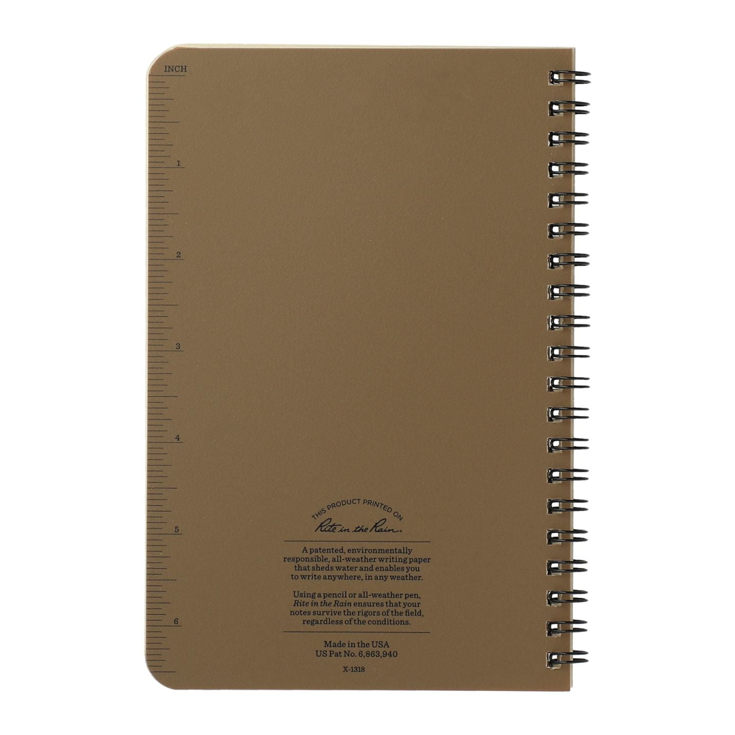 4.6” x 7” Rite in the Rain Side Spiral Notebook