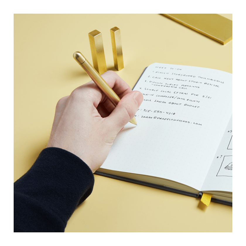 Baronfig Squire Precious Metals Brass Pen