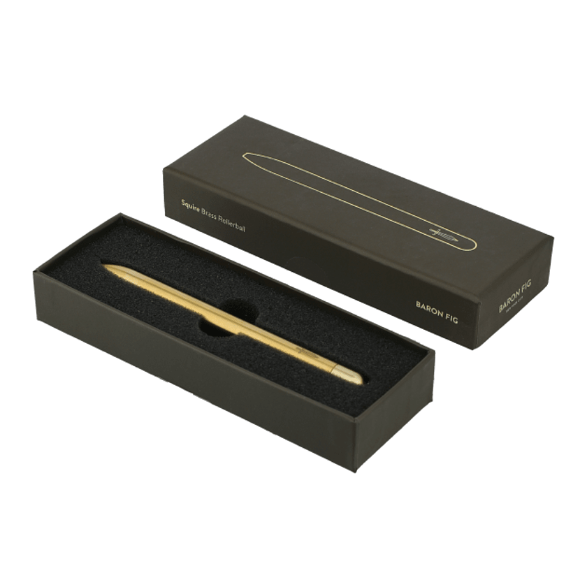 Baronfig Squire Precious Metals Brass Pen