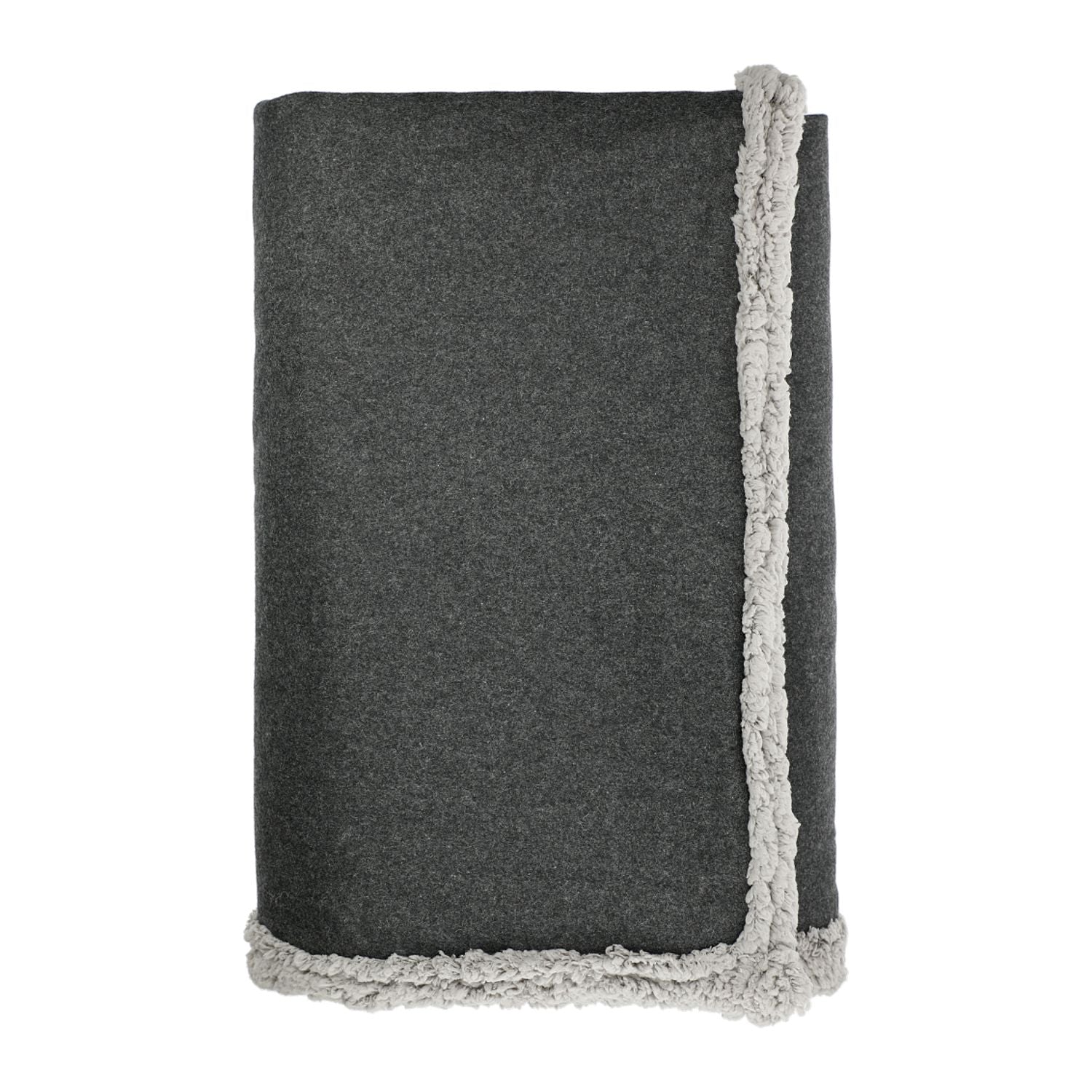 Field & Co.® Oversized Wool Sherpa Blanket