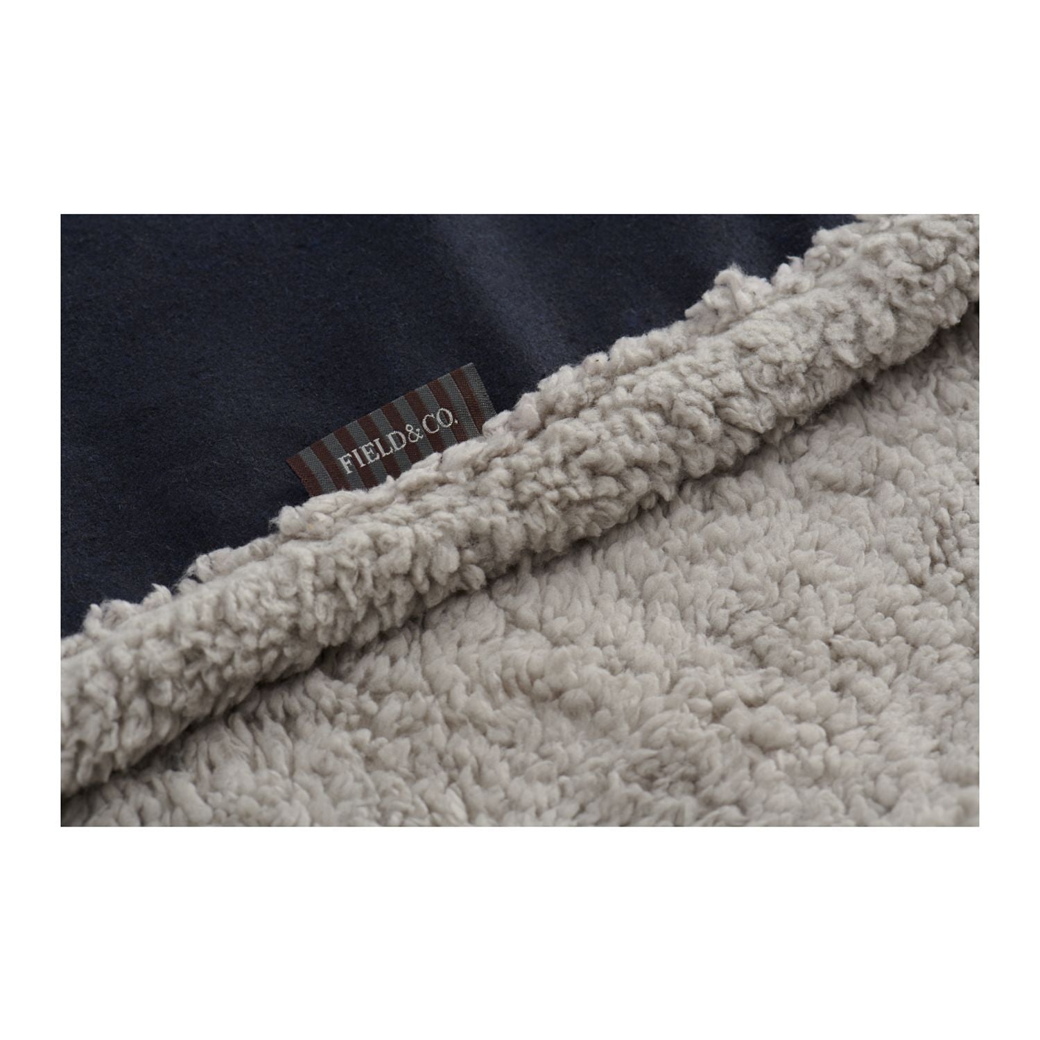 Field & Co.® Oversized Wool Sherpa Blanket