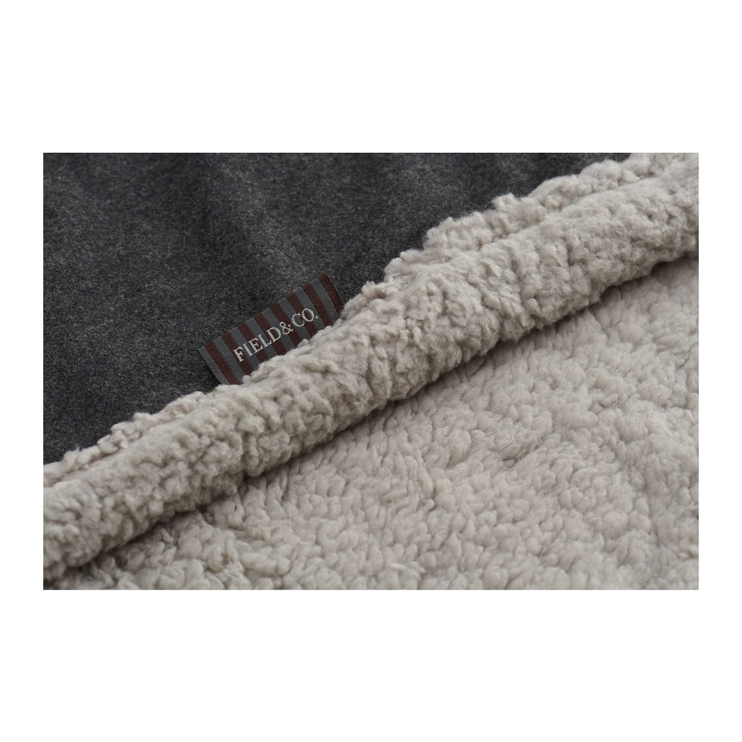 Field & Co.® Oversized Wool Sherpa Blanket