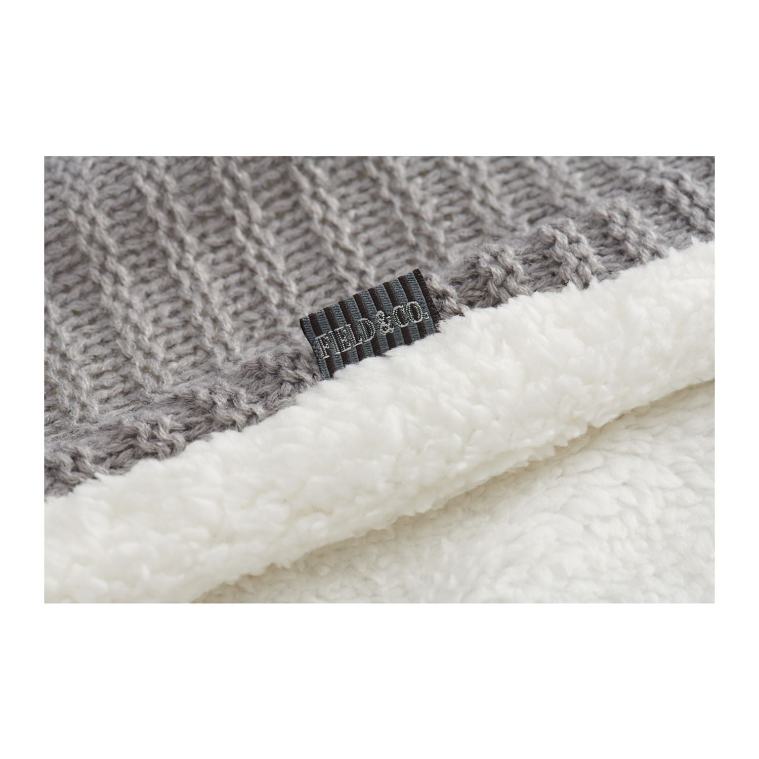 Field & Co.® Cable Knit Sherpa Blanket