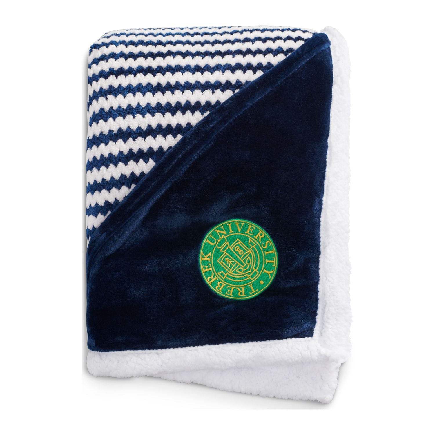 Field & Co.® Chevron Striped Sherpa Blanket