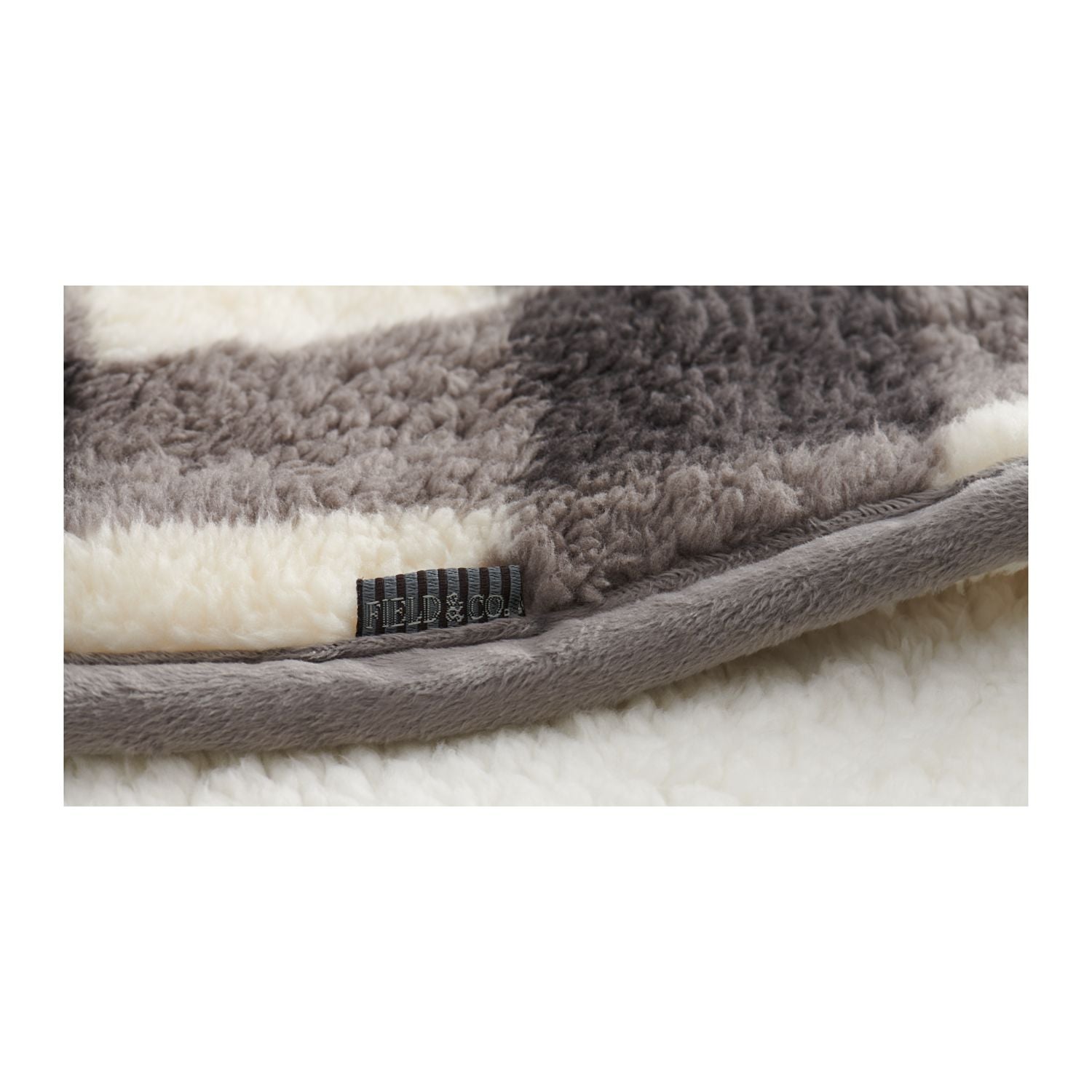 Field & Co.® Double Sided Plaid Sherpa Blanket