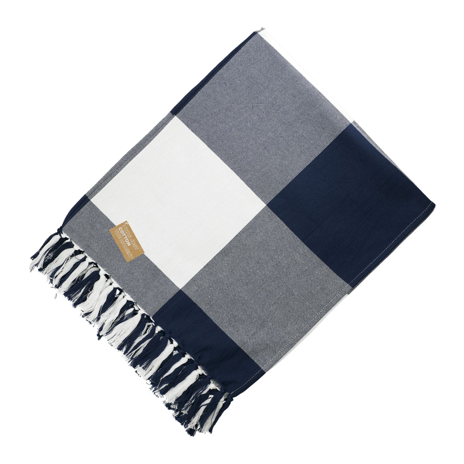 Field & Co.® 100% Organic Cotton Check Throw Blanket