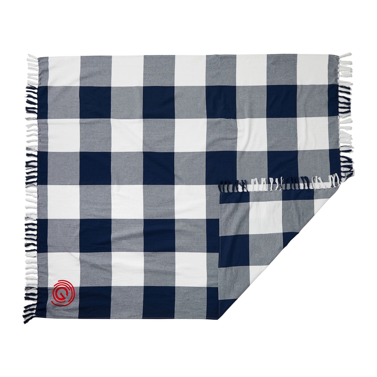 Field & Co.® 100% Organic Cotton Check Throw Blanket