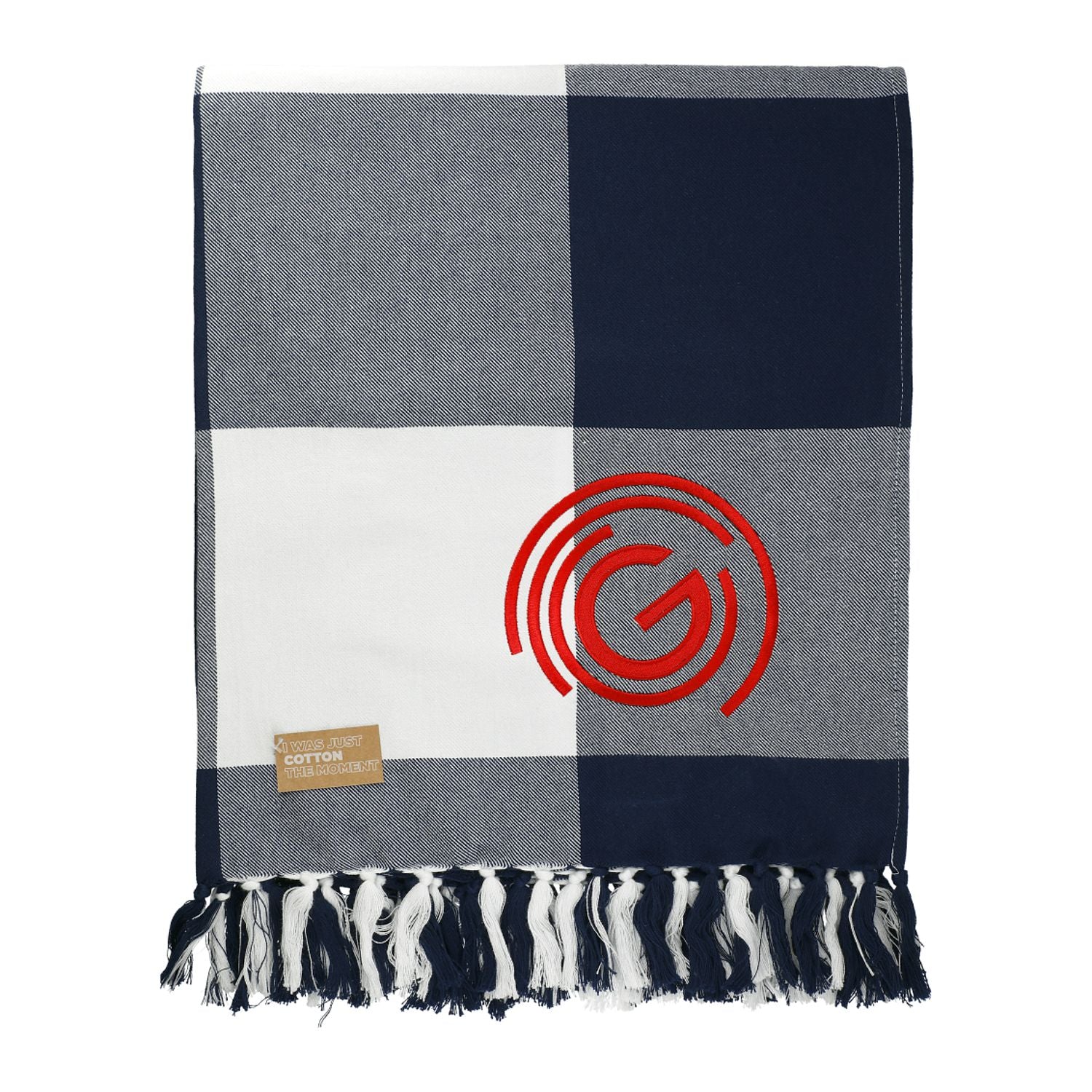 Field & Co.® 100% Organic Cotton Check Throw Blanket