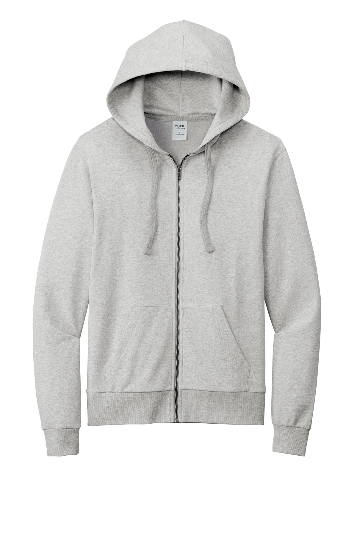 Allmade® Unisex Organic French Terry Full-Zip Hoodie