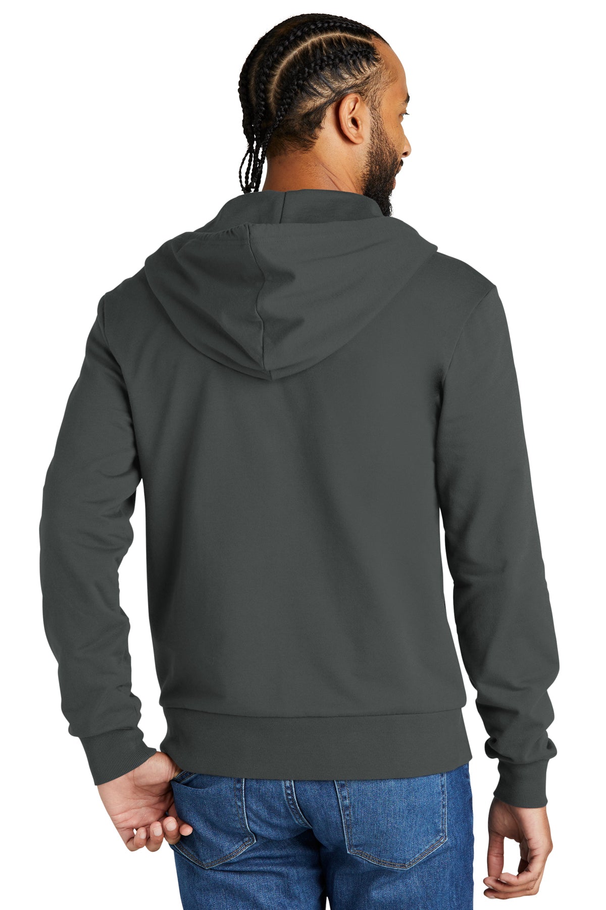 Allmade® Unisex Organic French Terry Full-Zip Hoodie