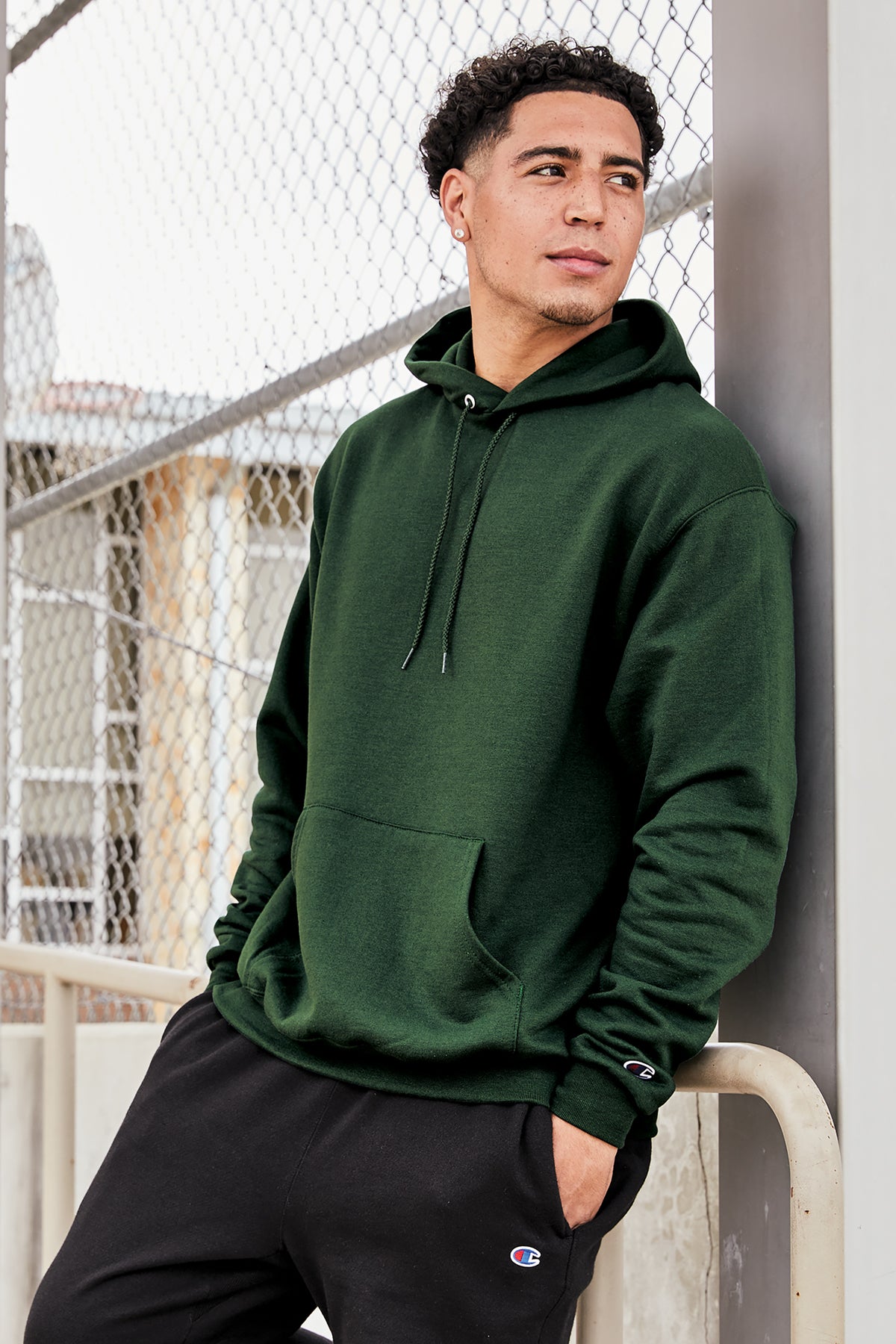 Champion® Powerblend® Pullover Hoodie