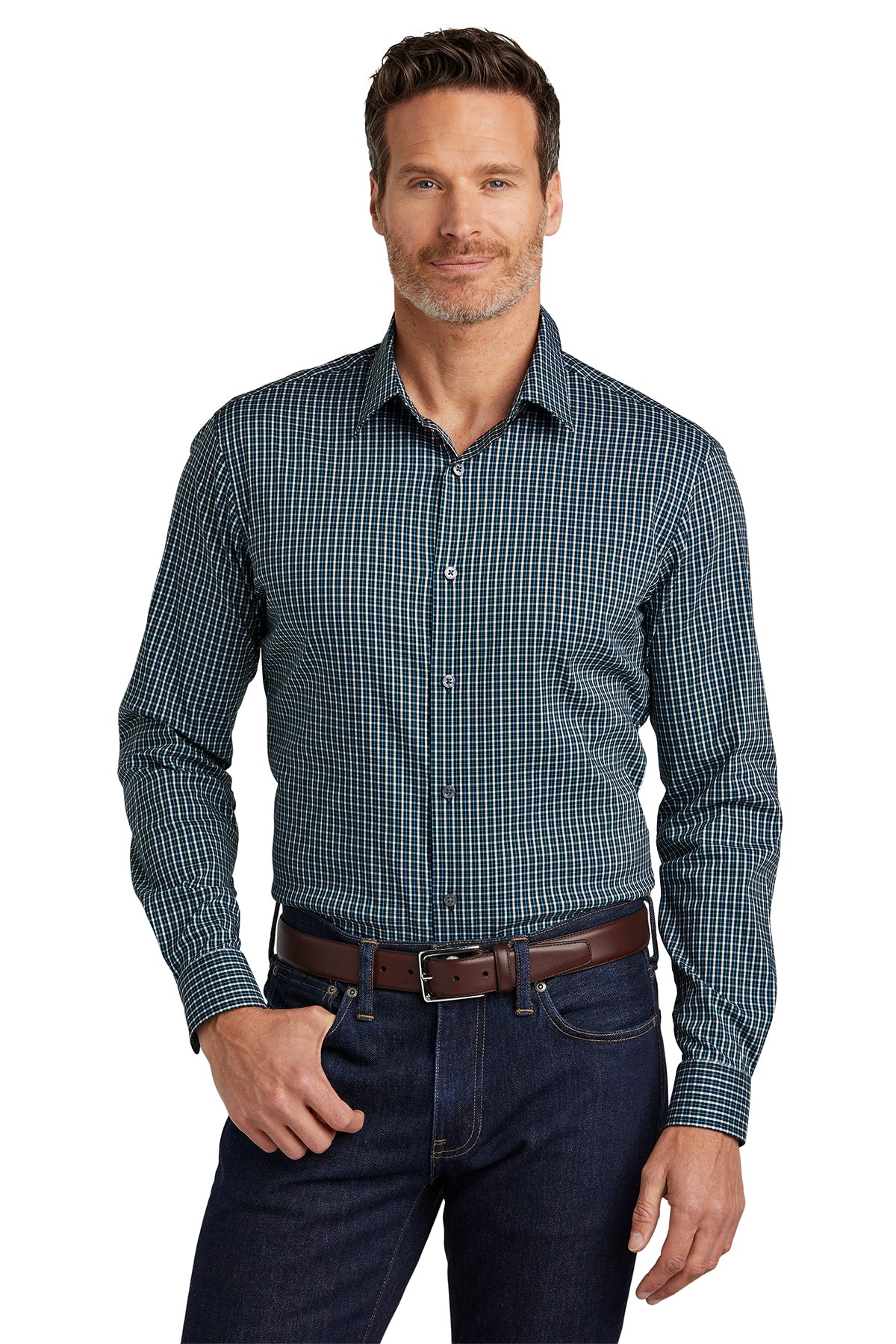 Brooks Brothers Tech Stretch Patterned Shirt