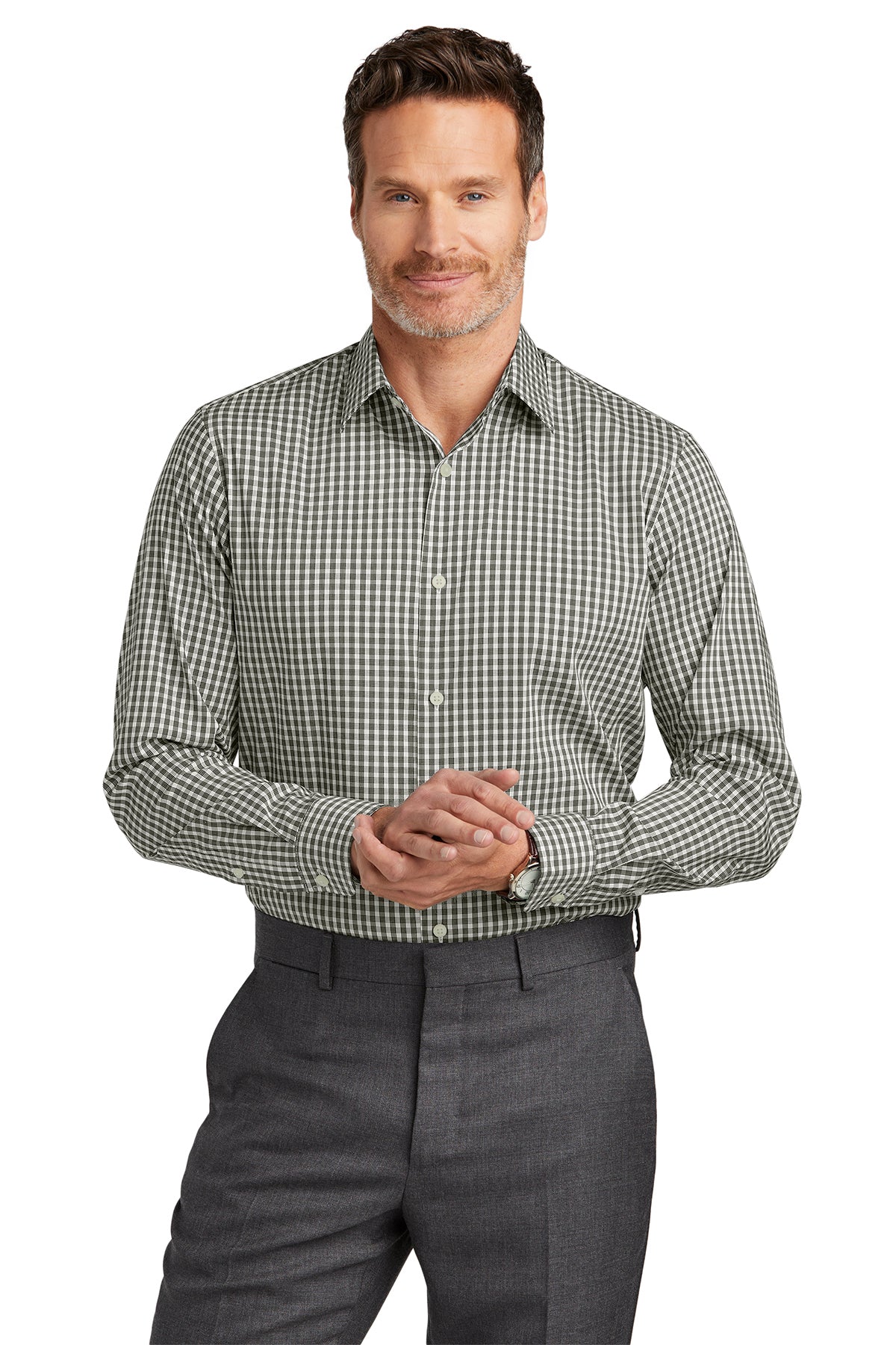 Brooks Brothers Tech Stretch Patterned Shirt