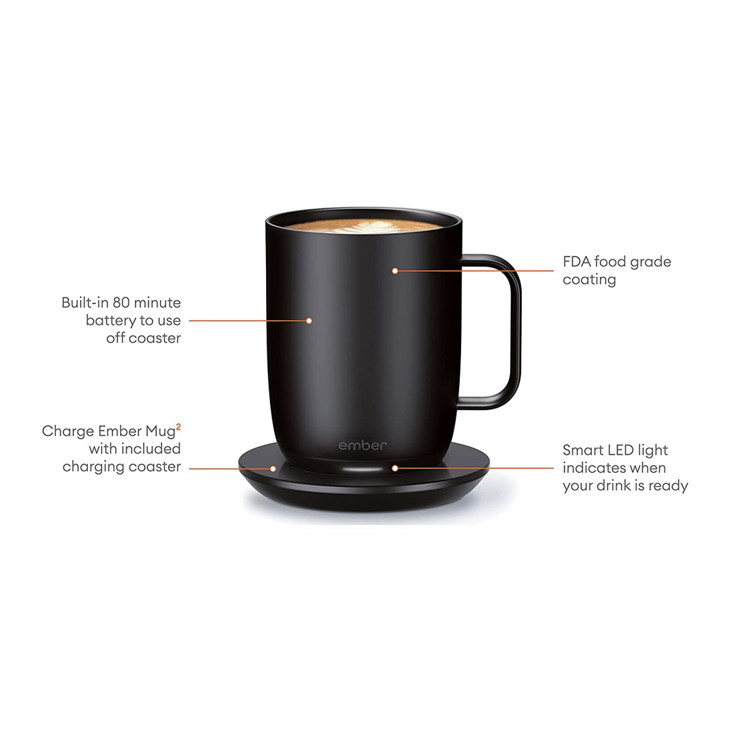 Temperature Control Smart Mug 10 oz