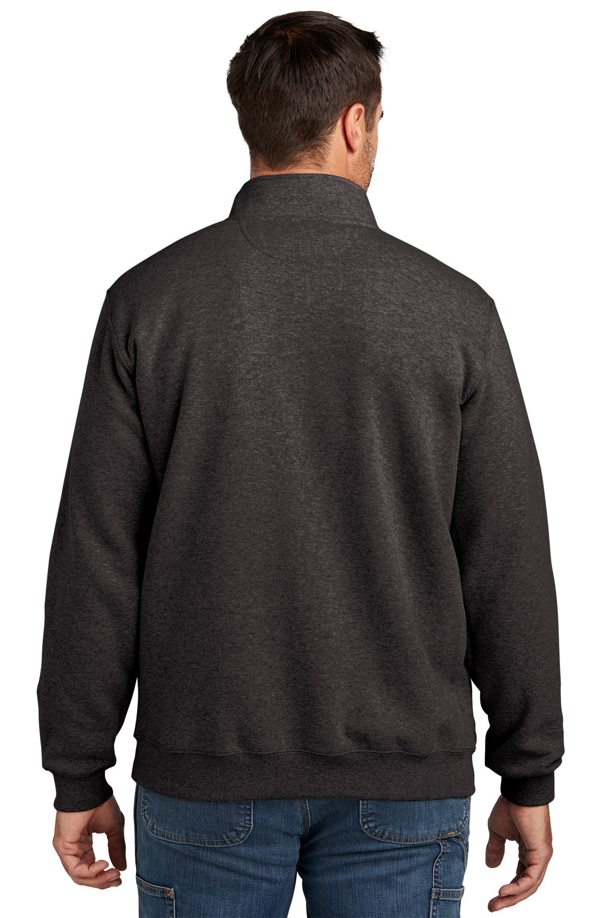 Carhartt® Midweight 1/4-Zip Mock Neck Sweatshirt