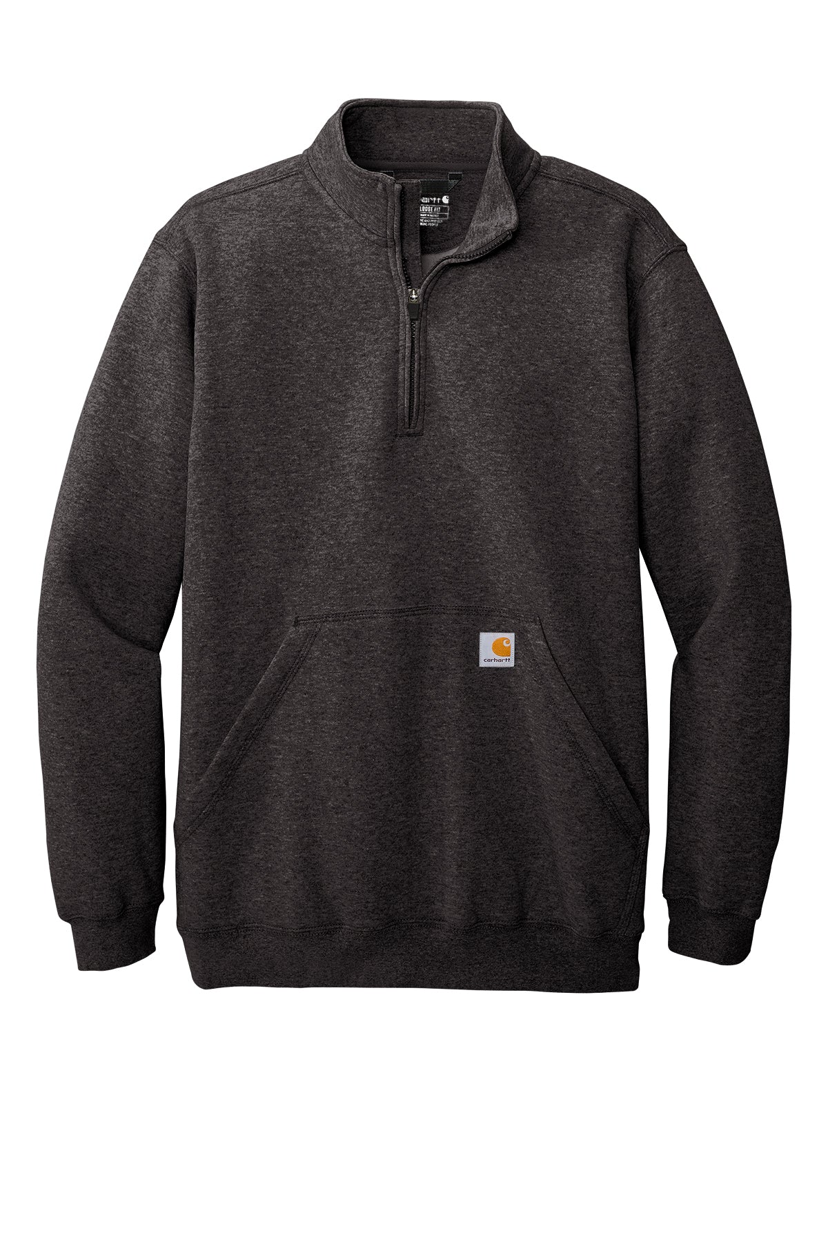 Carhartt® Midweight 1/4-Zip Mock Neck Sweatshirt