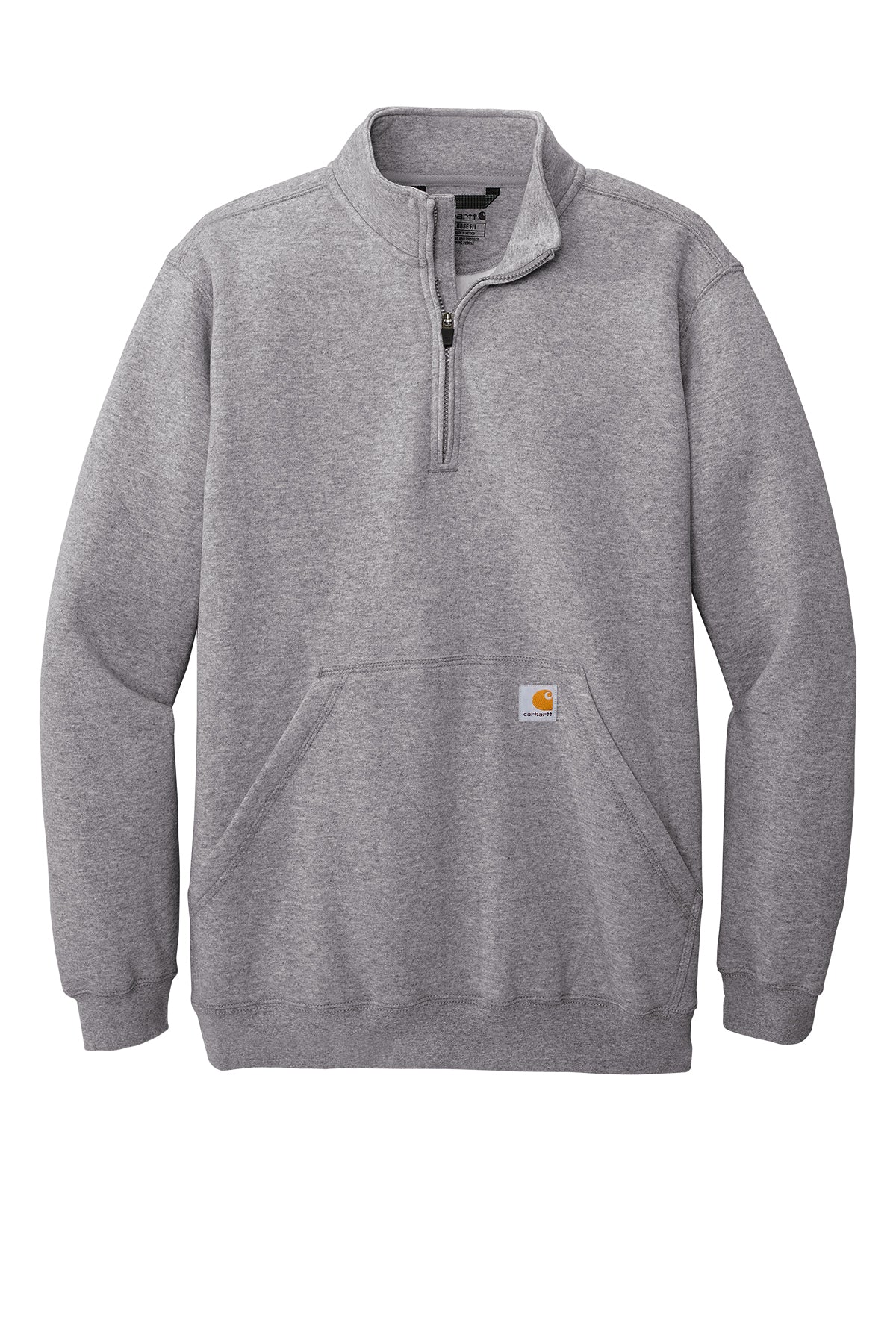 Carhartt® Midweight 1/4-Zip Mock Neck Sweatshirt