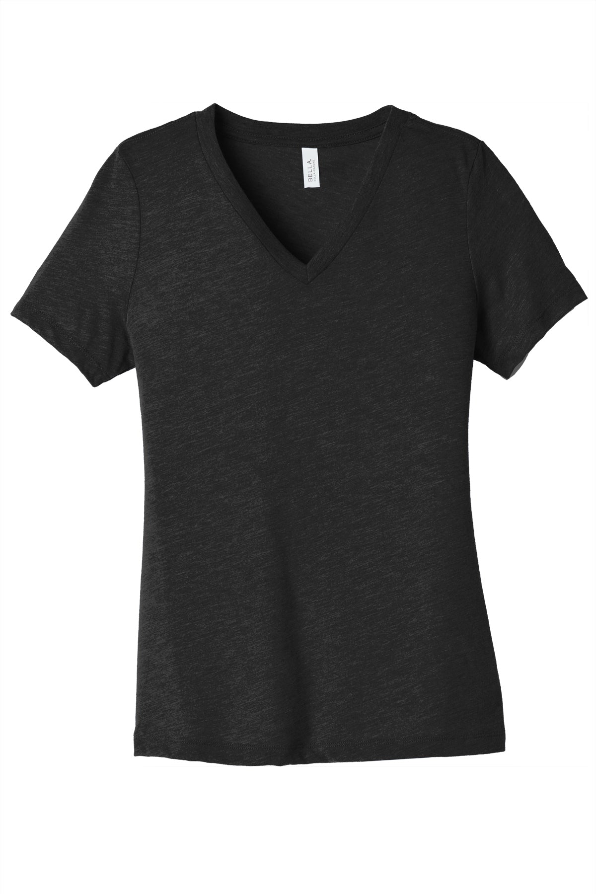 BELLA+CANVAS® Women’s Relaxed Heather CVC V-Neck Tee