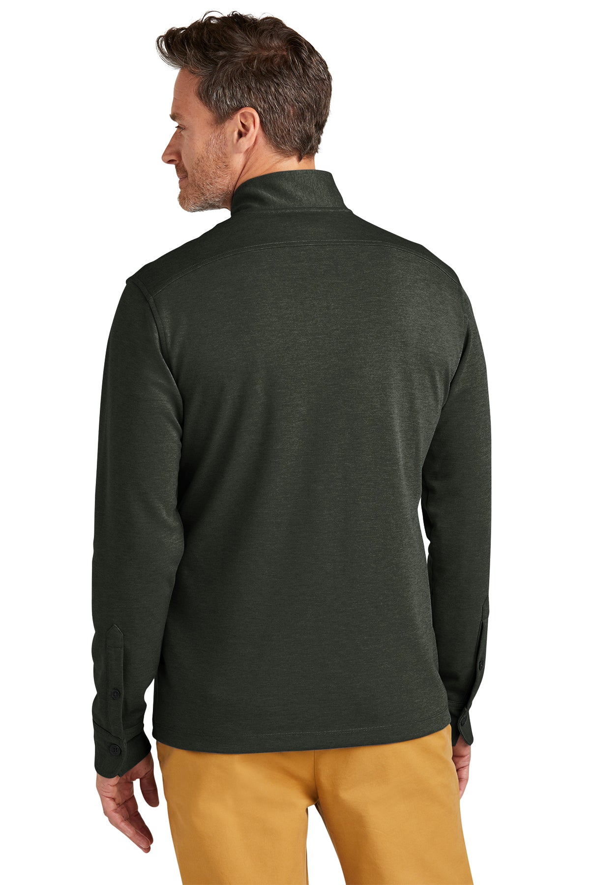 Brooks Brothers Mid-Layer Stretch 1/2-Button