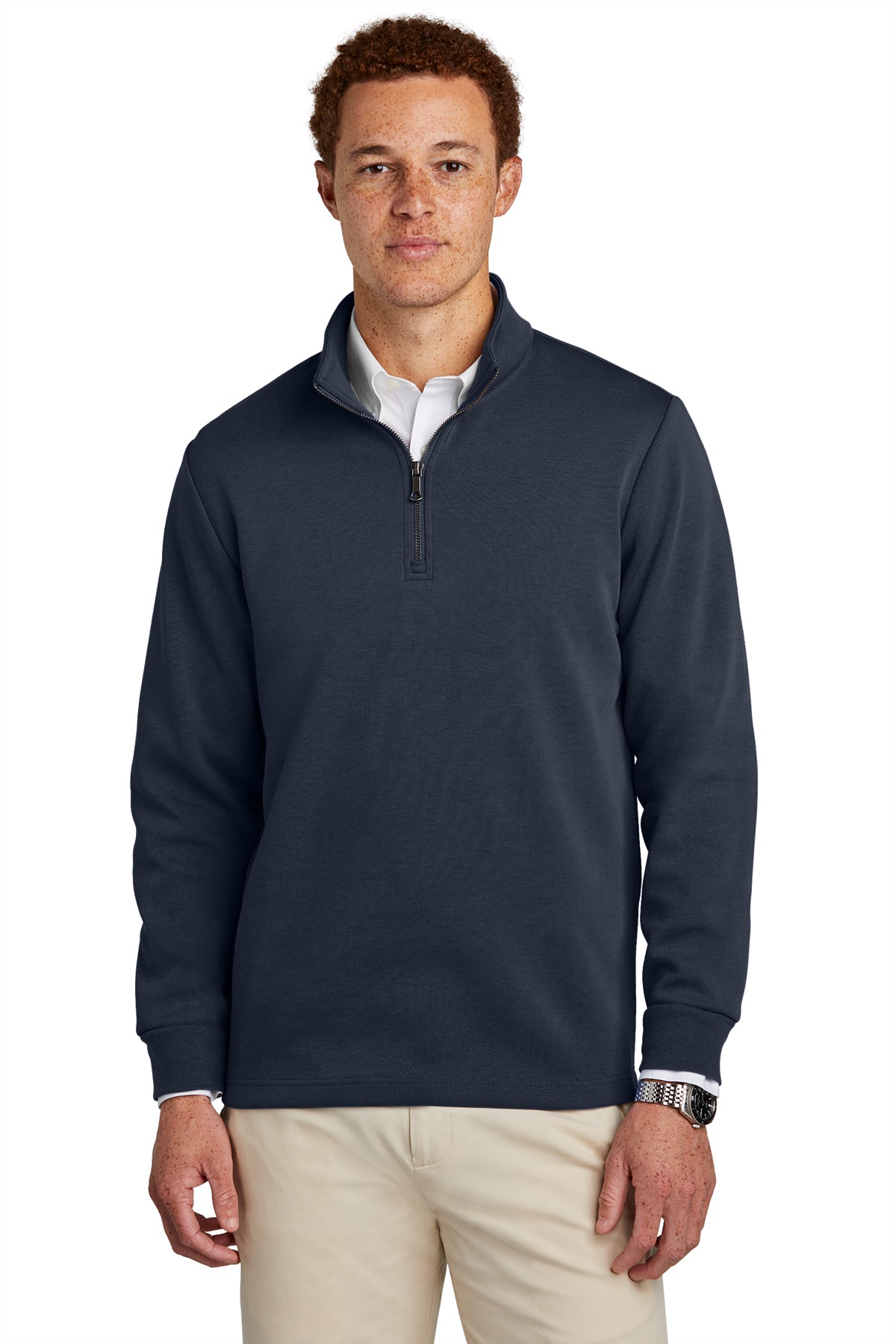 Brooks Brothers Double-Knit 1/4-Zip