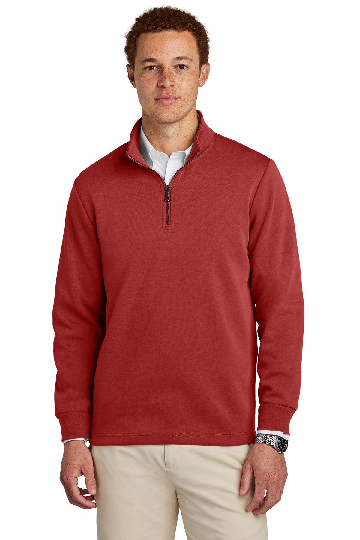 Brooks Brothers Double-Knit 1/4-Zip