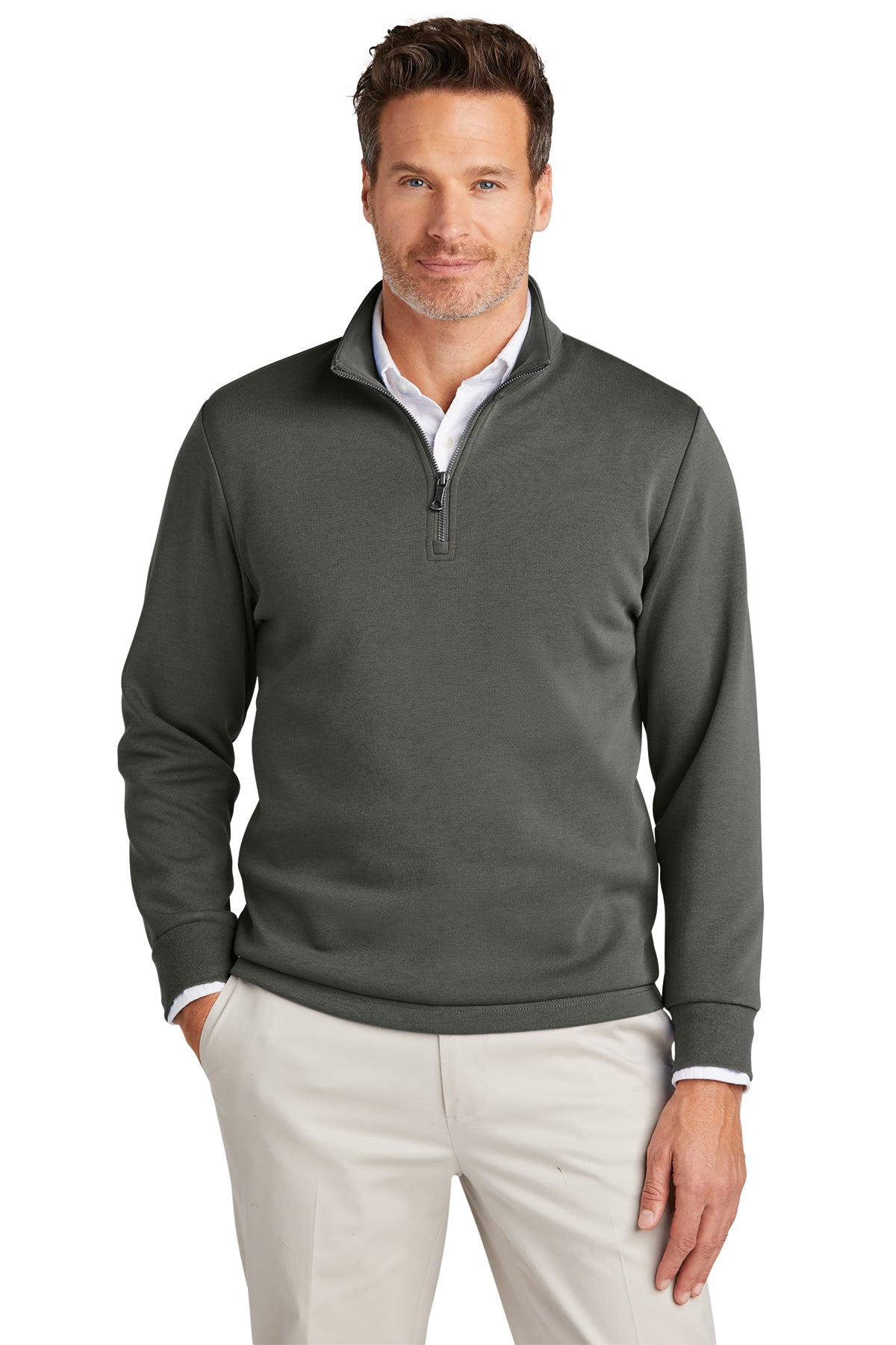 Brooks Brothers Double-Knit 1/4-Zip