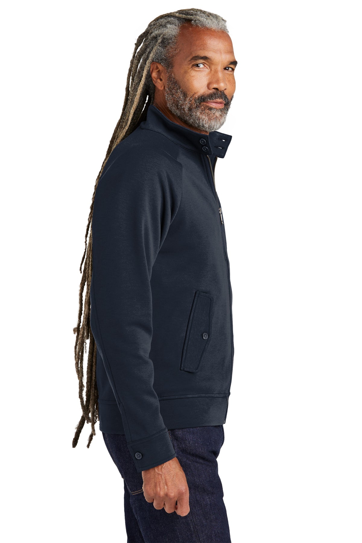 Brooks Brothers Double-Knit Full-Zip