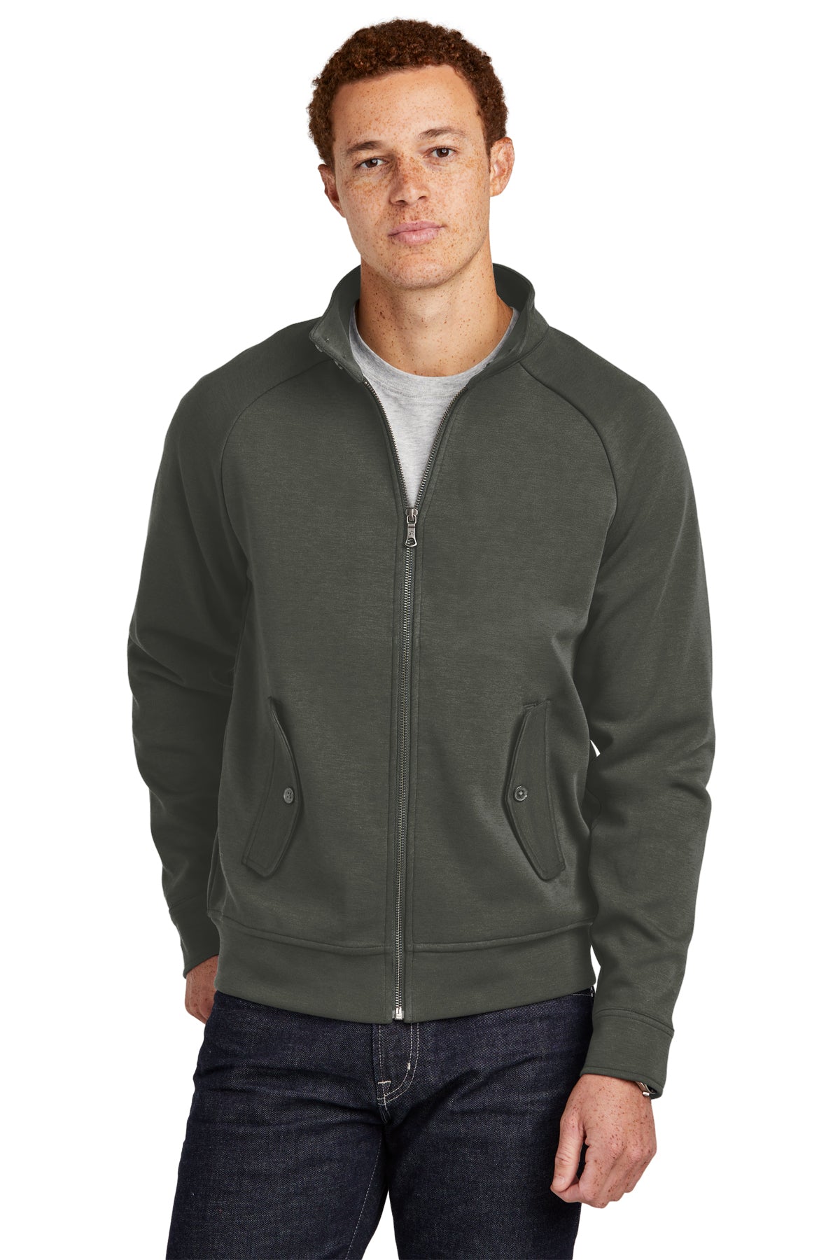 Brooks Brothers Double-Knit Full-Zip