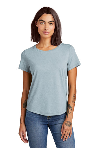 Allmade® Women’s Relaxed Tri-Blend Scoop Neck Tee