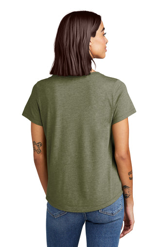 Allmade® Women’s Relaxed Tri-Blend Scoop Neck Tee