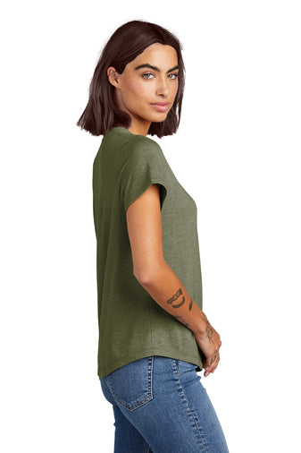 Allmade® Women’s Relaxed Tri-Blend Scoop Neck Tee