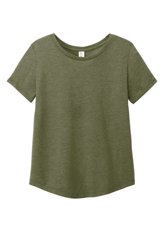 Allmade® Women’s Relaxed Tri-Blend Scoop Neck Tee