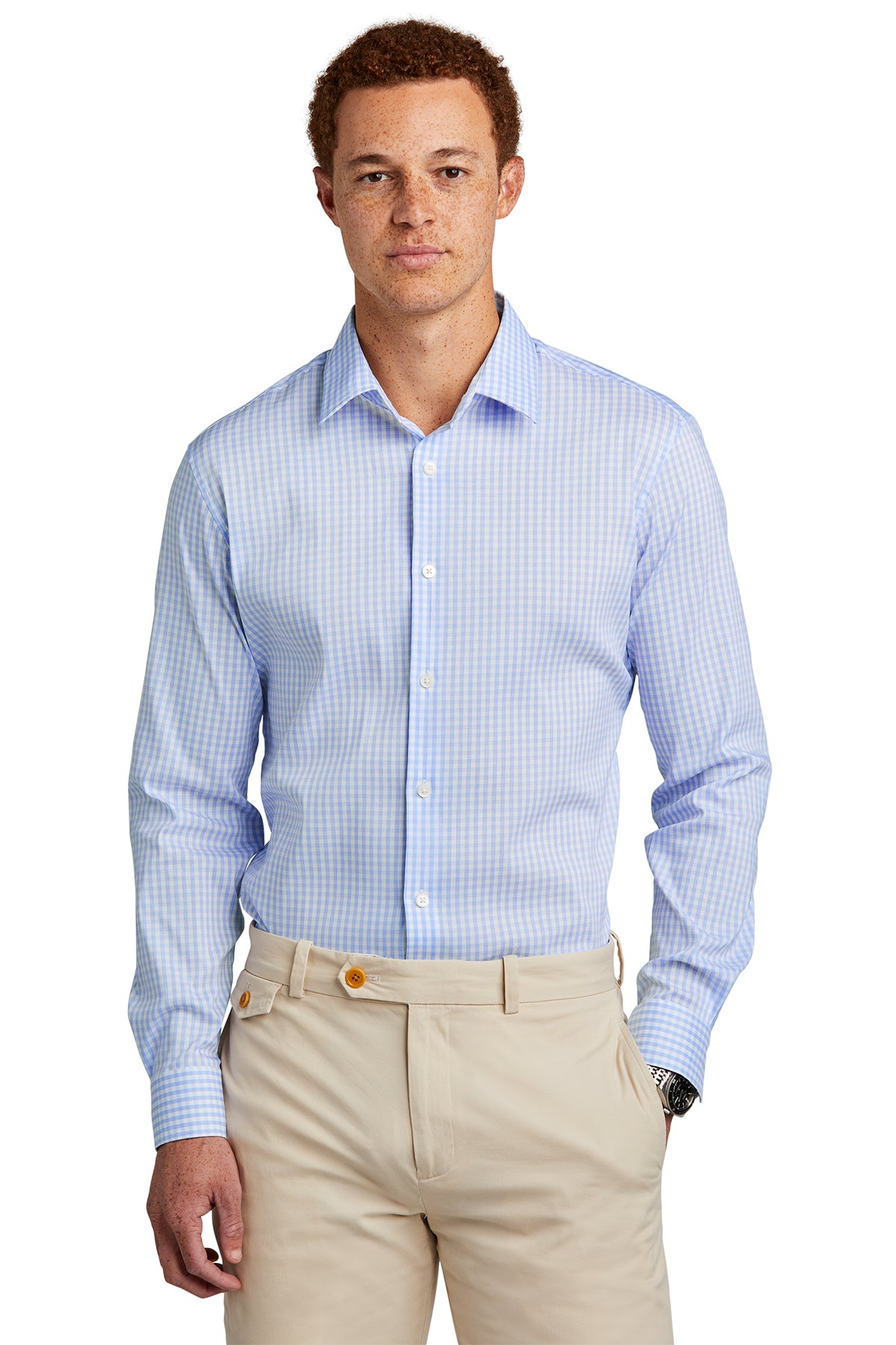 Brooks Brothers Tech Stretch Patterned Shirt