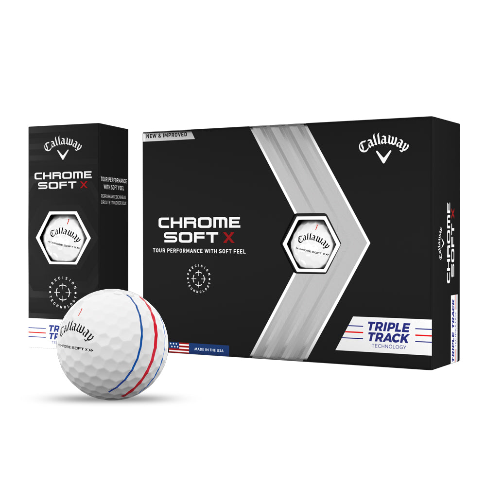 Callaway Chrome Soft X Triple Track Golf Balls