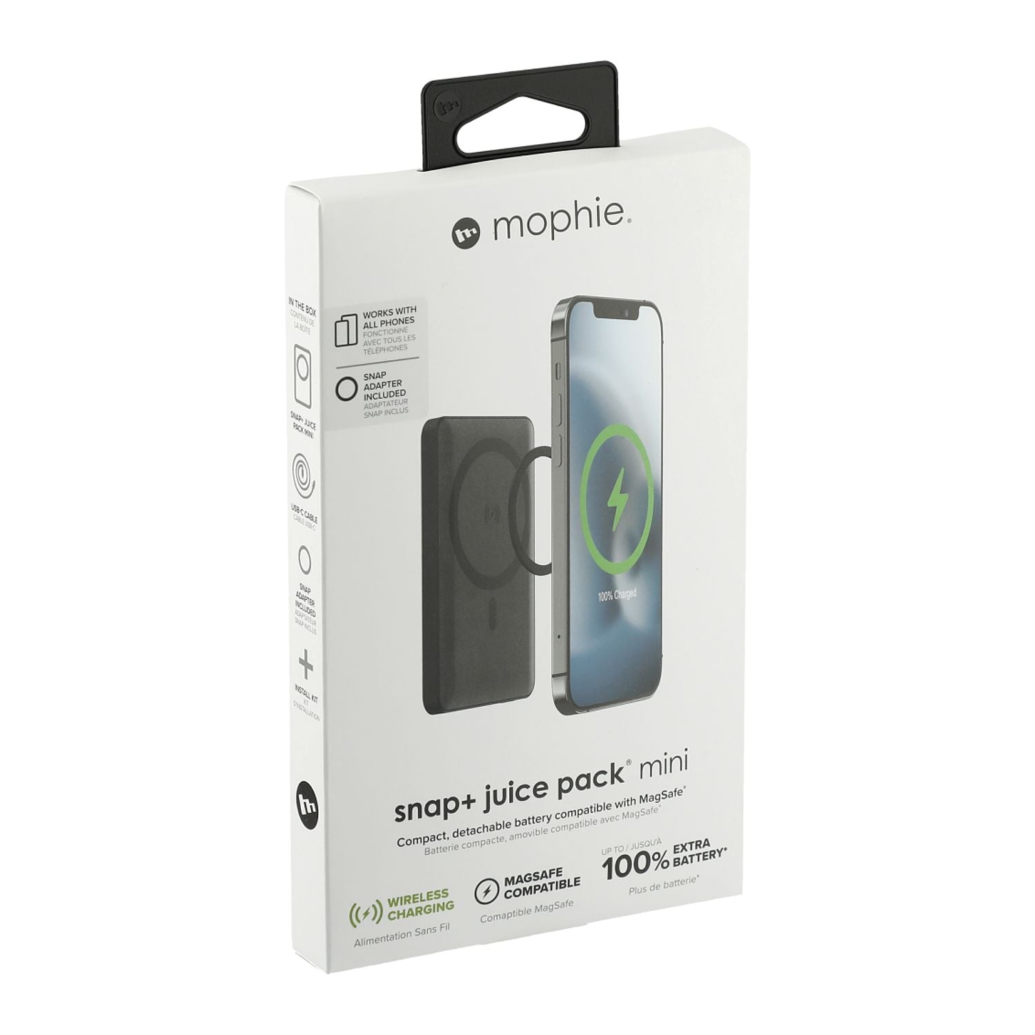 mophie Snap+ Mini 5000 mAh Wireless Power Bank