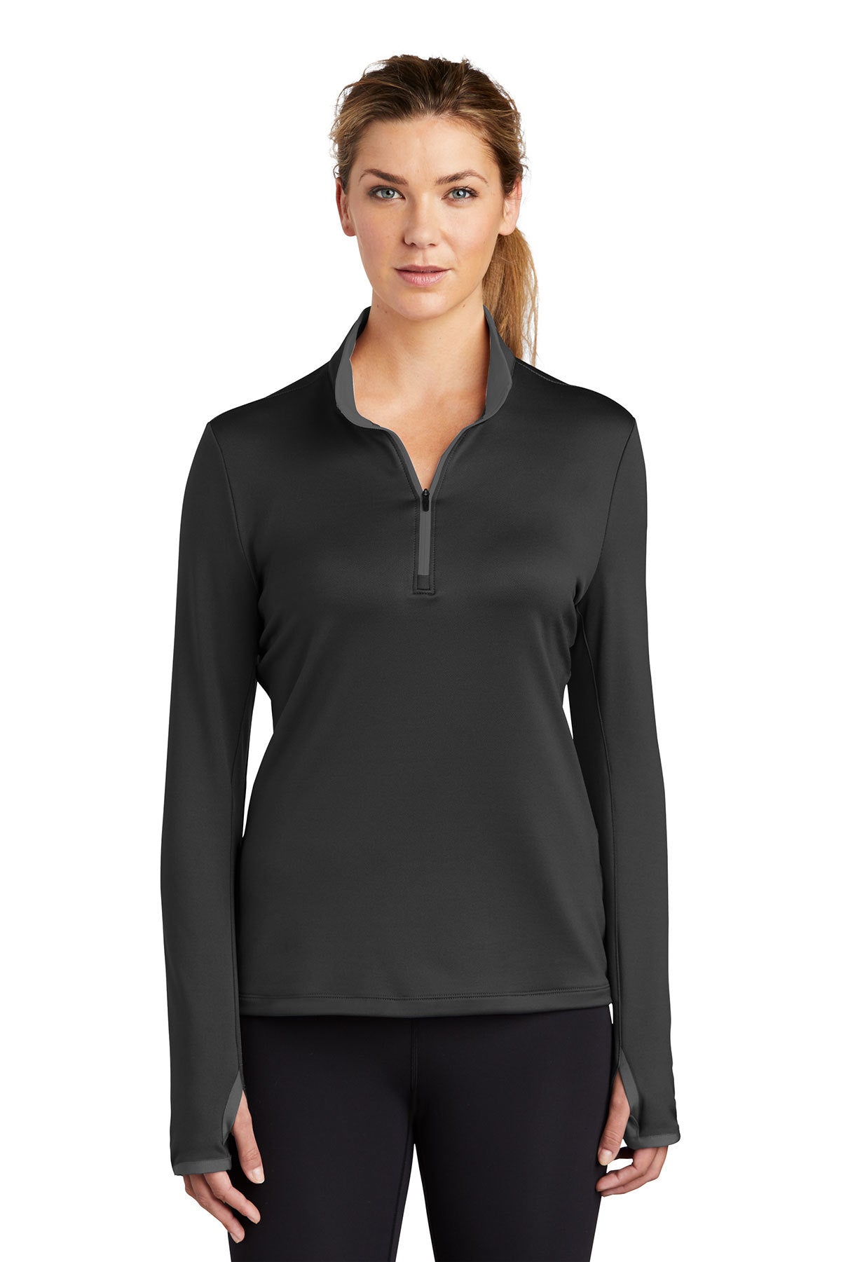 Nike Ladies Dri-FIT Stretch 1/2-Zip Cover-Up