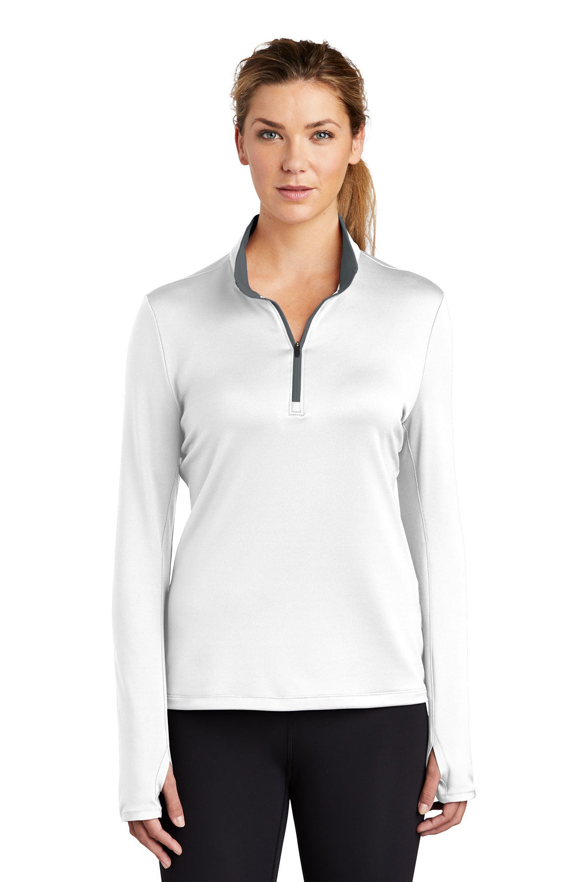 Nike Ladies Dri-FIT Stretch 1/2-Zip Cover-Up