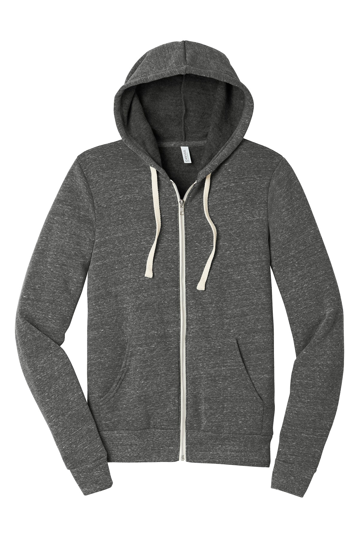 BELLA+CANVAS ® Unisex Triblend Sponge Fleece Full-Zip Hoodie