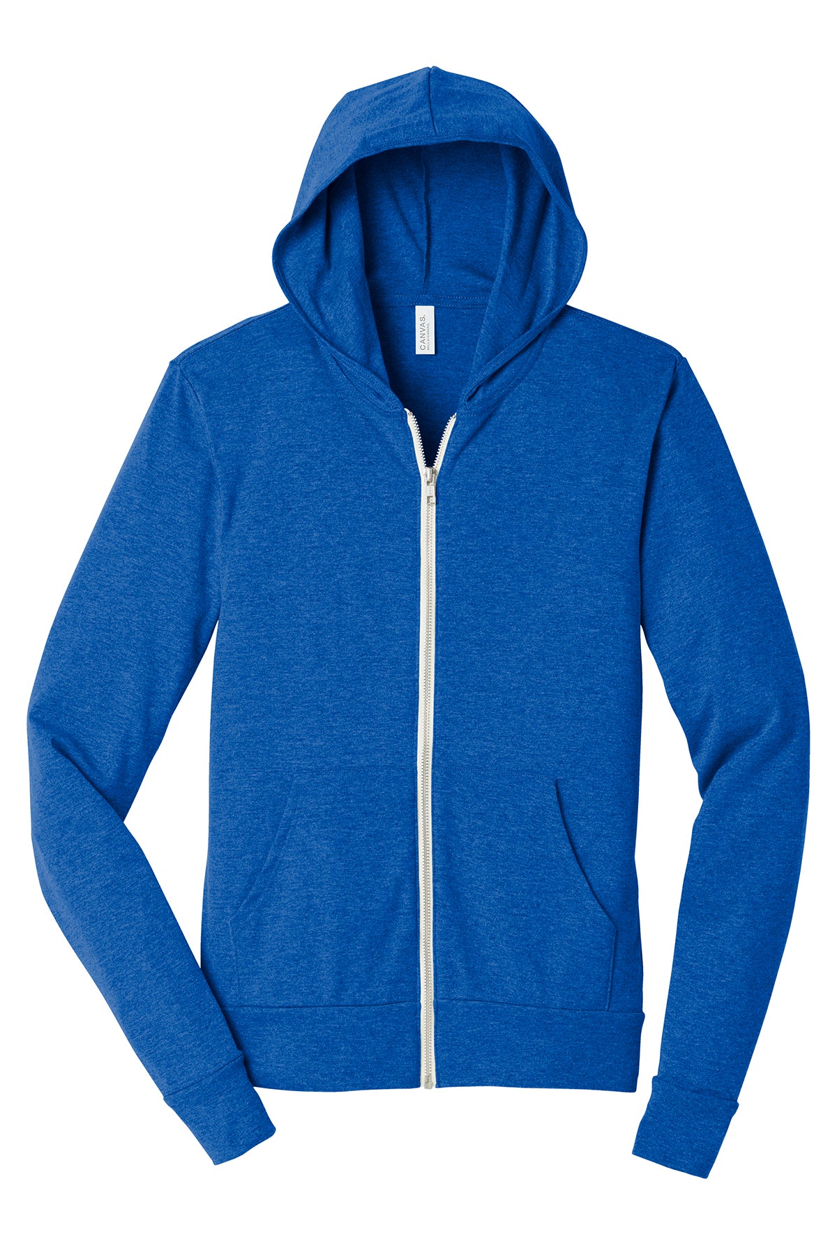 BELLA+CANVAS ® Unisex Triblend Full-Zip Lightweight Hoodie