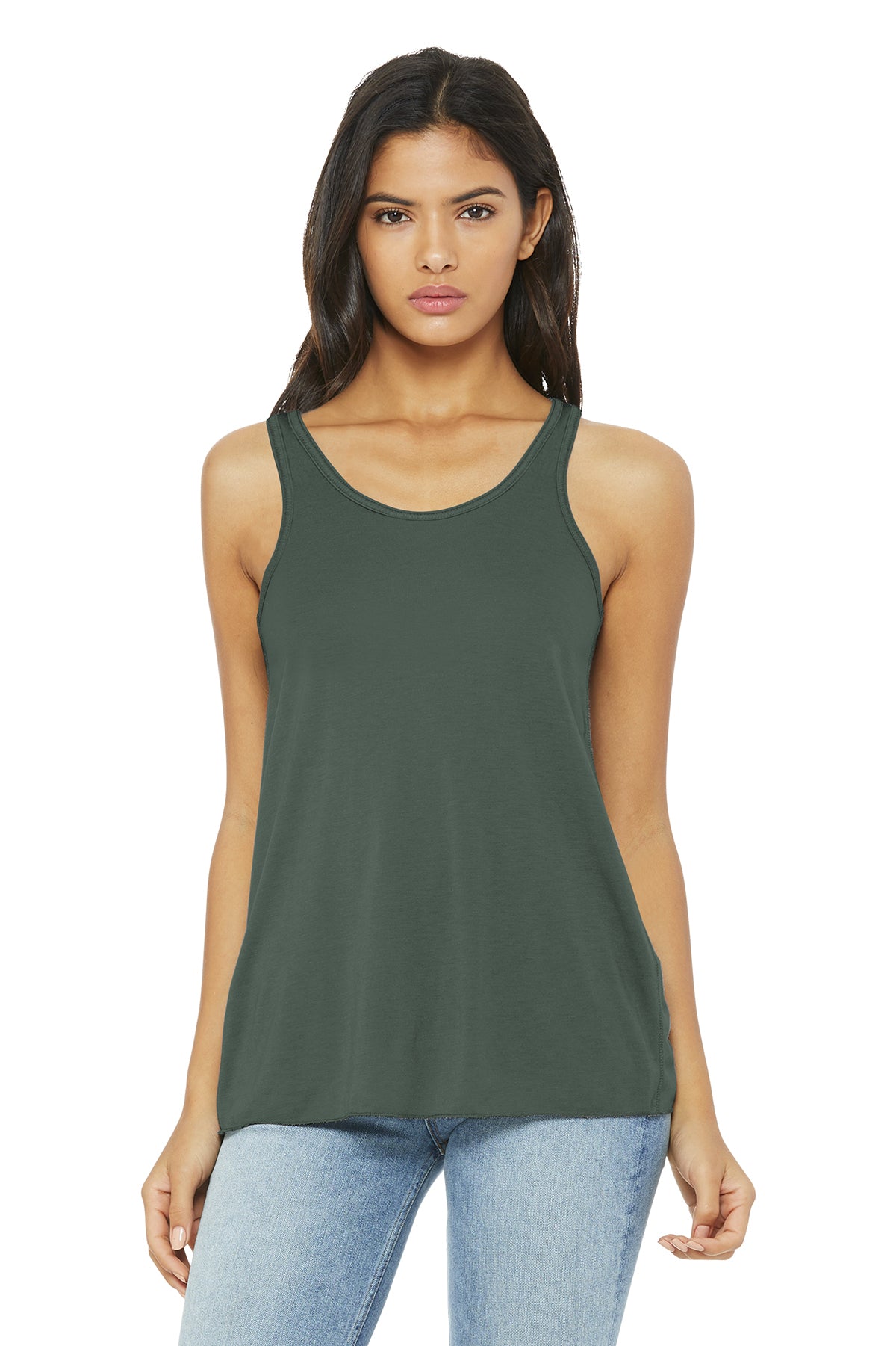 BELLA+CANVAS Women’s Flowy Racerback Tank