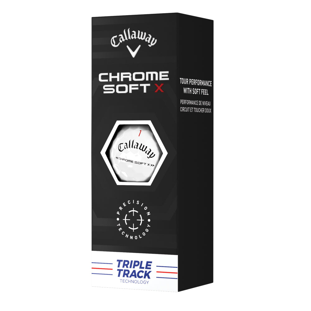 Callaway Chrome Soft X Triple Track Golf Balls