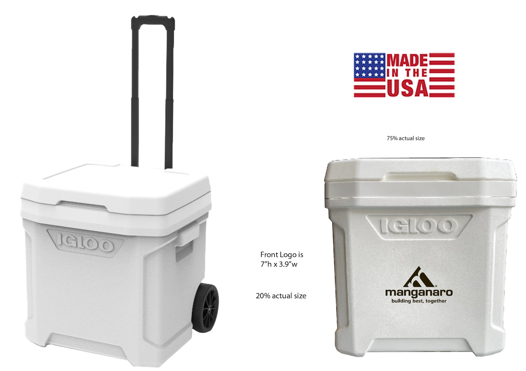 Igloo 60QT Roller Cooler