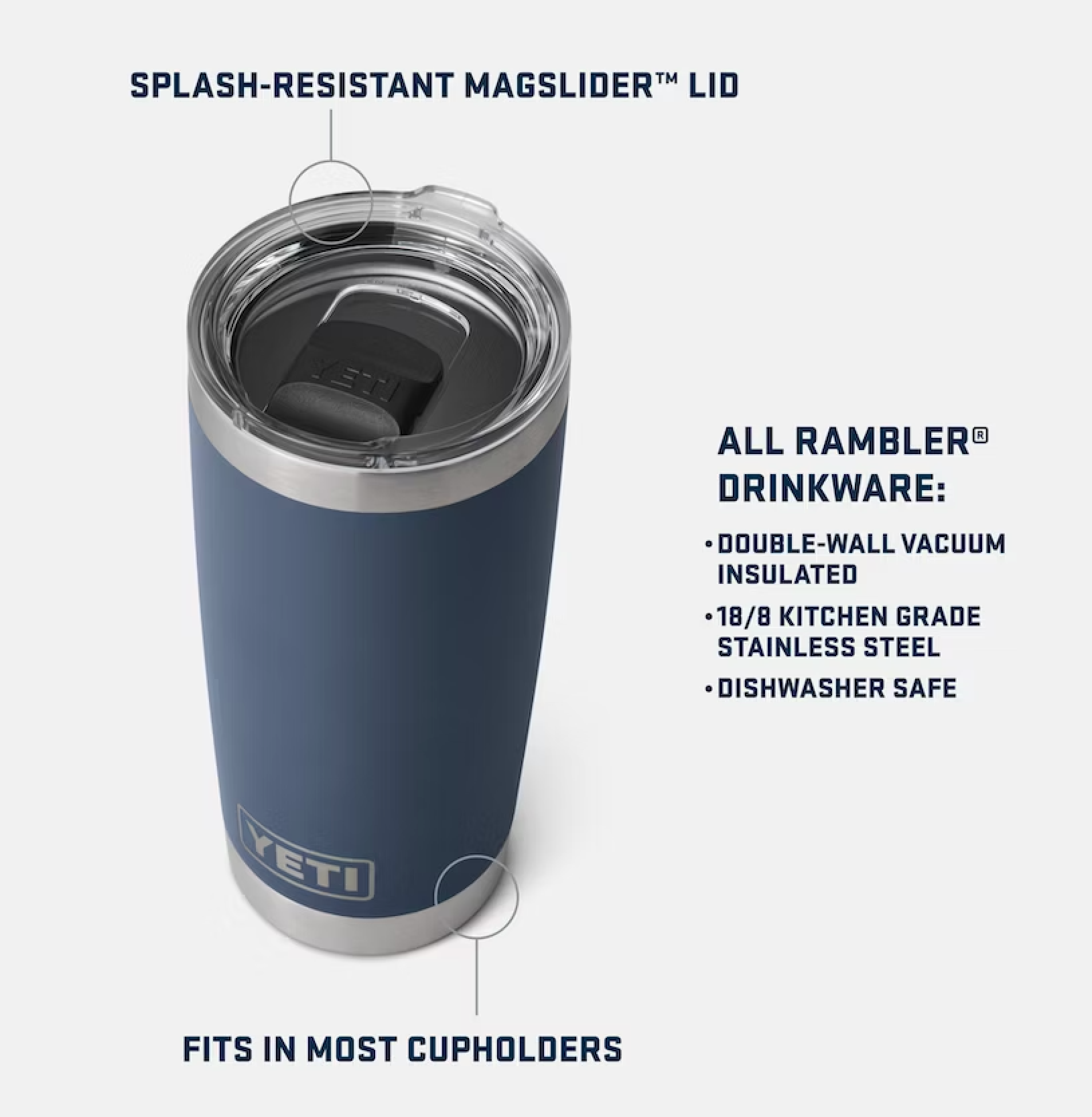 YETI Rambler | 20 oz Tumbler