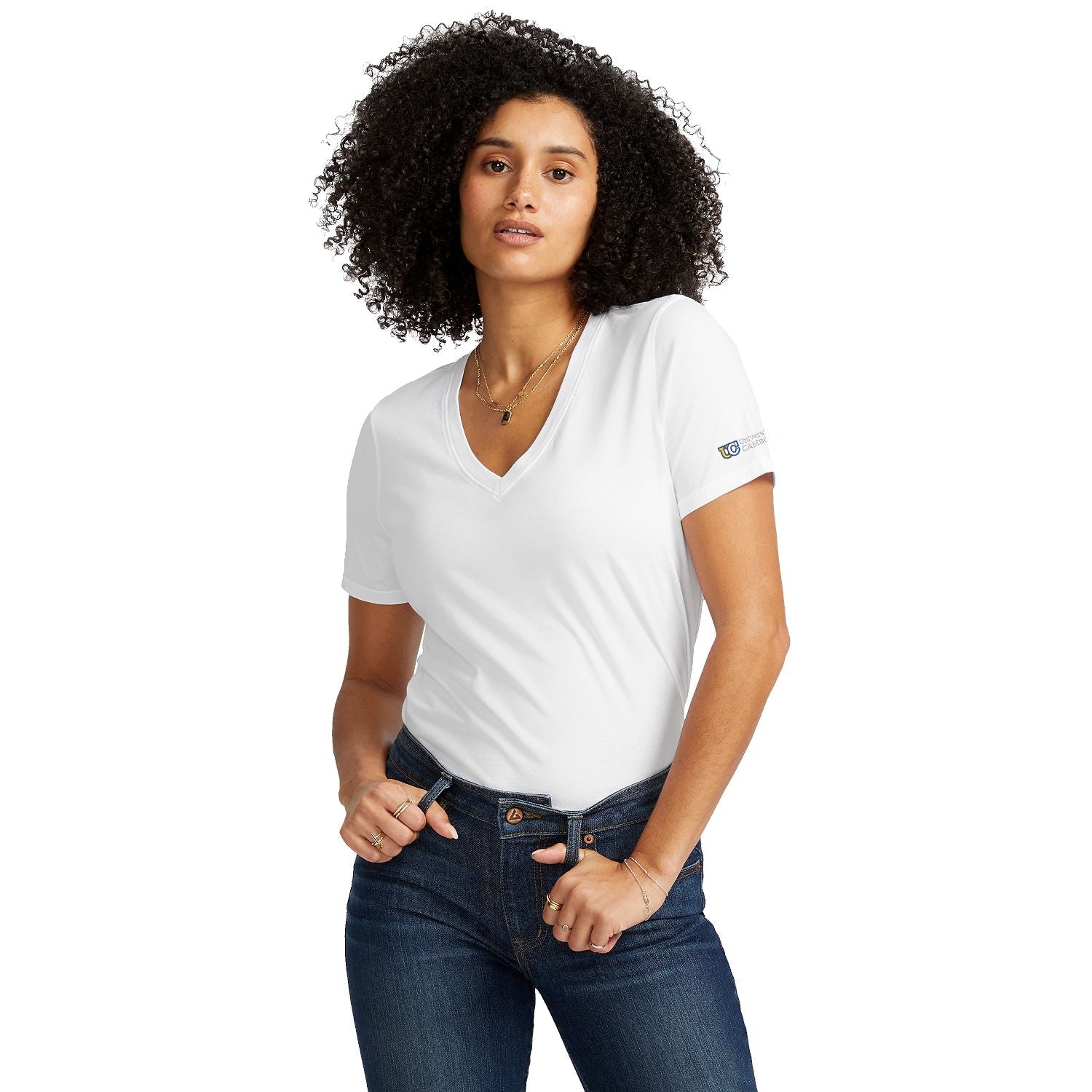 American Giant Classic Cotton V-Neck T - Women's