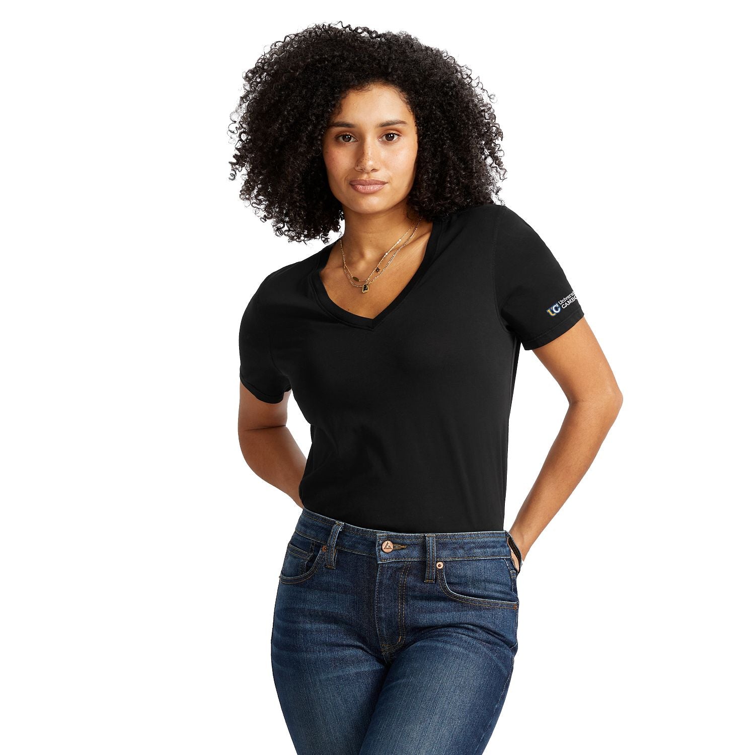 American Giant Classic Cotton V-Neck T - Women's