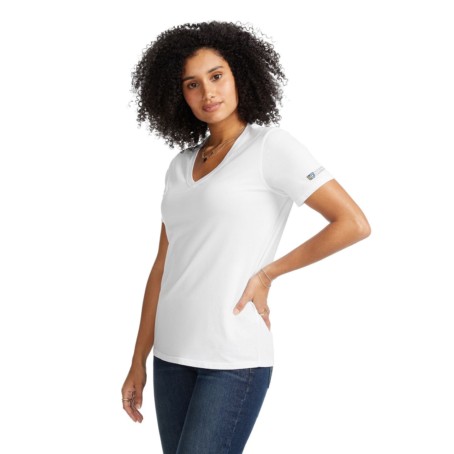 American Giant Classic Cotton V-Neck T - Women's