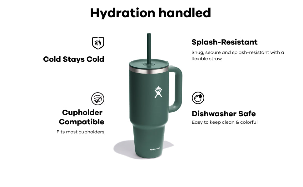 Hydro Flask® All Around™ Travel Tumbler 40oz with Straw