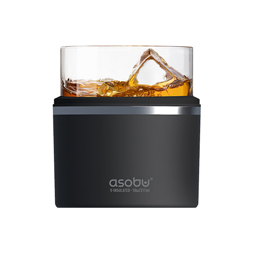 ASOBU ON THE ROCKS COOLER METALLIC PACKAGING SET